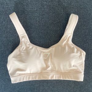 Gymshark Blush/Cream Sports Bra